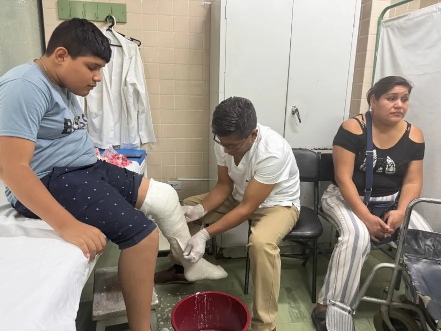 Yeso correctivo del método Ponseti